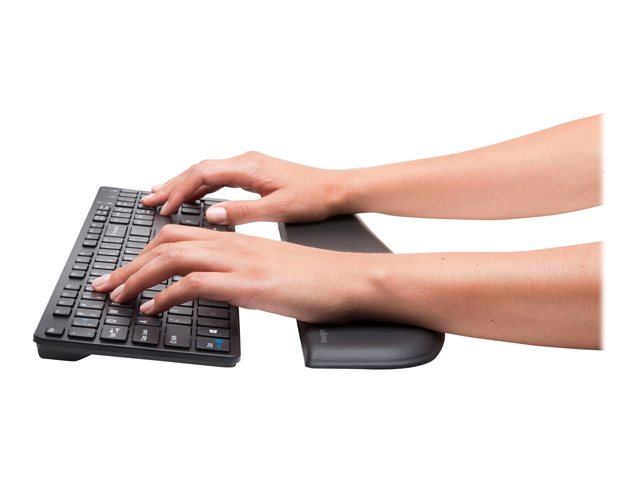 Kensington ERGOSOFT WR SLIM KBS - Keyboard wrist rest - black