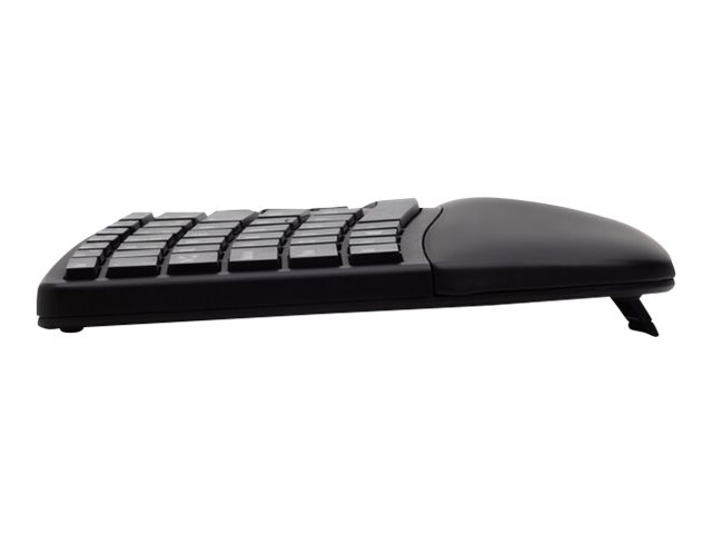 Kensington Pro Fit Ergo Wireless Keyboard and Mouse - Keyboard and mouse set - wireless - 2.4 GHz, Bluetooth 4.0, Bluetooth 4.2 - French - black
