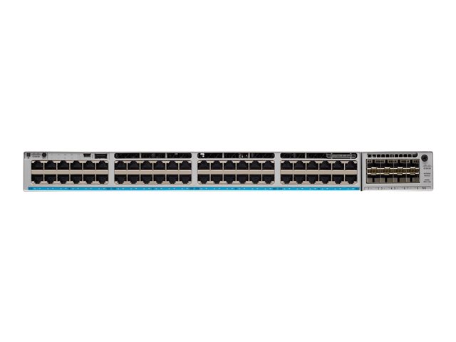 Cisco Catalyst 9300 - Switch - L3 - Managed - 48 x 10/100/1000 (UPOE+) - rack-mountable - UPOE+ (822 W)