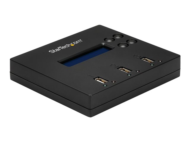StarTech.com 1:2 Standalone USB Duplicator and Eraser - Memory Stick Cloner - USB 2.0 Flash Drive Copier / Thumb Eraser (USBDUP12) - USB drive duplicator - 2 bays - for P/N: SVA5H2NEUA