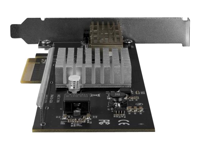 StarTech.com Dual Port 40G QSFP+ Network Card, Intel XL710 Open QSFP+ Converged Adapter, PCIe 40 Gigabit Ethernet Server NIC, 40GbE Fiber Optic LAN Card, Dell PowerEdge HPE ProLiant, 40Gb - Network Interface Card (PEX40GQSFPI) - Network adapter - PCIe 3.0 x8 low profile - 40 Gigabit QSFP+ x 1 - black