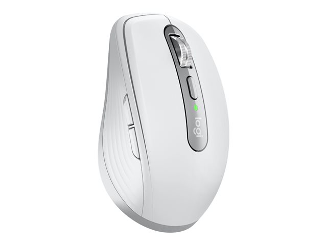 Logitech MX Anywhere 3S - Mouse - optical - 6 buttons - wireless - Bluetooth - pale grey