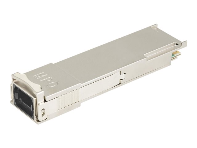 StarTech.com HPE 747698-B21 Compatible QSFP+ Module, 40GBASE-SR4, 40GbE Multi Mode Fiber Optic Transceiver, 40GE Gigabit Ethernet QSFP+, MPO 400m, 850nm, DDM, HPE BladeSystem, c-Class - Lifetime Warranty (747698-B21-ST) - QSFP+ transceiver module (equivalent to: HP 747698-B21) - 40 Gigabit LAN - 40GBASE-SR4 - MPO multi-mode - up to 400 m - 850 nm