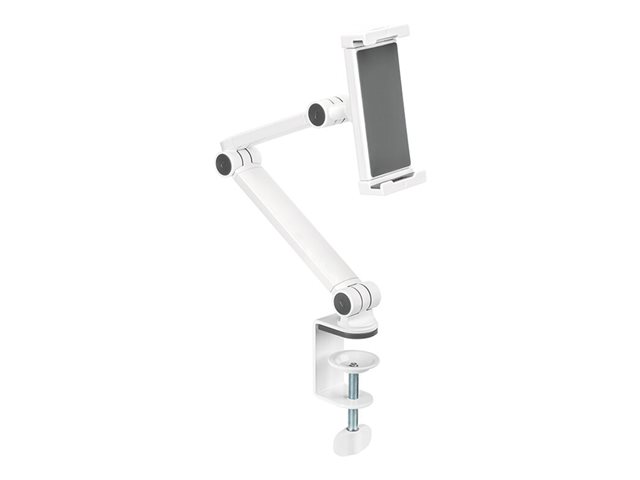 Neomounts ds15-545wh1 - Mounting kit (desk mount) - full-motion adjustable arm - for tablet - steel - white - screen size: 4.7\"-12.9\" - clamp mountable
