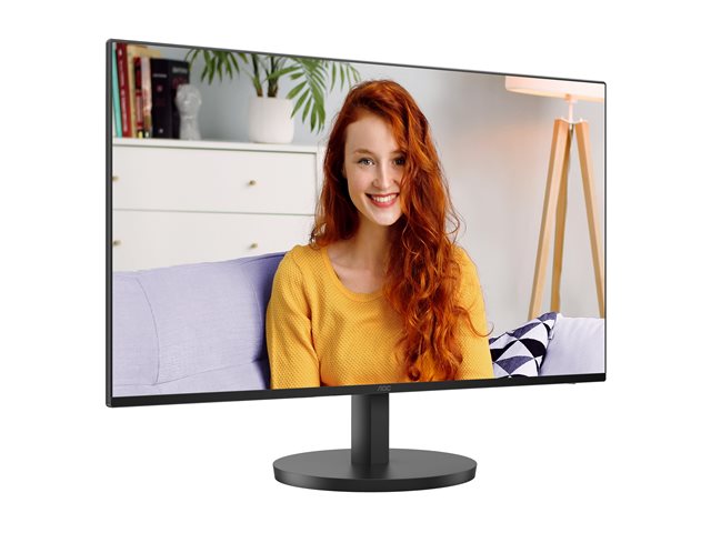 AOC Basic-line 27B3HA2 - B3 Series - LED monitor - 27\" - 1920 x 1080 Full HD (1080p) @ 100 Hz - IPS - 250 cd/m² - 1300:1 - 1 ms - HDMI, VGA - speakers - black