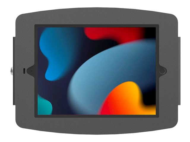 Compulocks Space - Enclosure - for tablet - lockable - high-grade aluminium - black - screen size: 10.2\" - mounting interface: 100 x 100 mm - wall-mountable