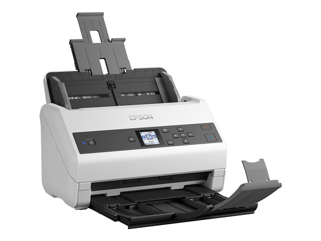 Epson WorkForce DS-970 - Document scanner - Contact Image Sensor (CIS) - Duplex - A4 - 600 dpi x 600 dpi - up to 85 ppm (mono) / up to 85 ppm (colour) - ADF (100 sheets) - up to 9000 scans per day - USB 3.0
