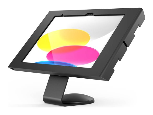Compulocks Apex - Stand - exposed front/back camera and sensors - for tablet - aluminium - black - wall-mountable, desk-mountable - for Apple 10.9-inch iPad (10th generation), iPad (A16)