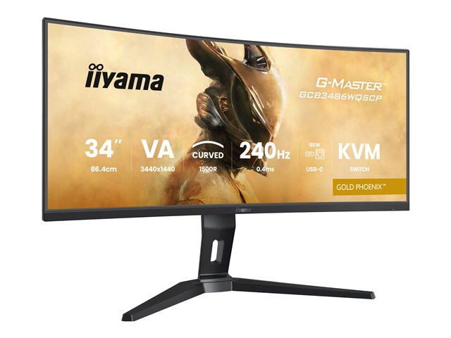 34\W LCD UWQHD Curved Business/Gaming VA 240 Hz\n