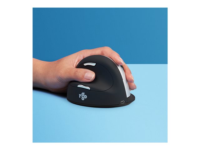R-Go HE Mouse Ergonomisch muis Large (Handlengte boven de 185mm) Linkshandig draadloos
