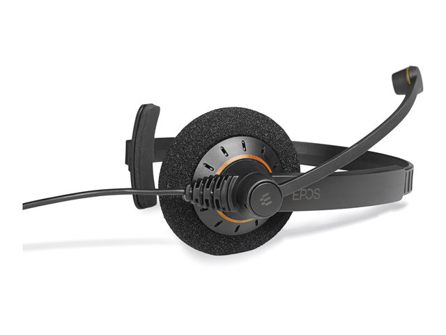 EPOS IMPACT SC 30 USB ML - Headset - on-ear - wired - USB - black with orange colour highlights
