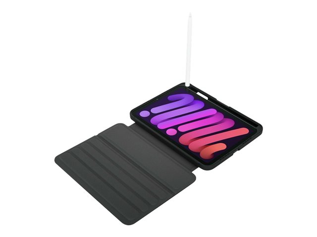 Targus Click-In - Flip cover for tablet - black - for Apple iPad mini (6th generation)