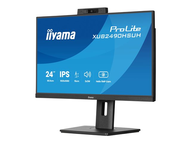 24\"W LCD Business Full HD IPS Windows Hello Webcam