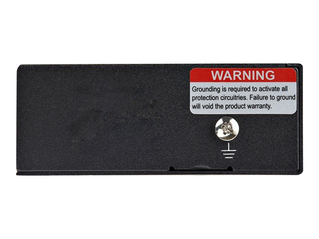 StarTech.com Industrial Single Port Gigabit PoE Extender, 60W 802.3bt PoE /PoE+/ PoE++, 100m/330ft, Power Over Ethernet Network Range Extender, IP-30 Housing, -40C to +75C, PD PoE Extender - 60W PoE++ Extender (POEEXT1G60W) - Network/power extender - 1GbE - 10Base-T, 100Base-TX, 1000Base-T - 1 ports - up to 100 m