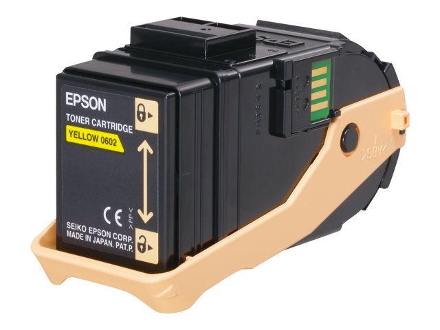 Epson - Yellow - original - toner cartridge - for Epson AL-C9500DN, AcuLaser C9300D2TN, C9300D3TNC, C9300DN, C9300DTN, C9300N, C9300TN