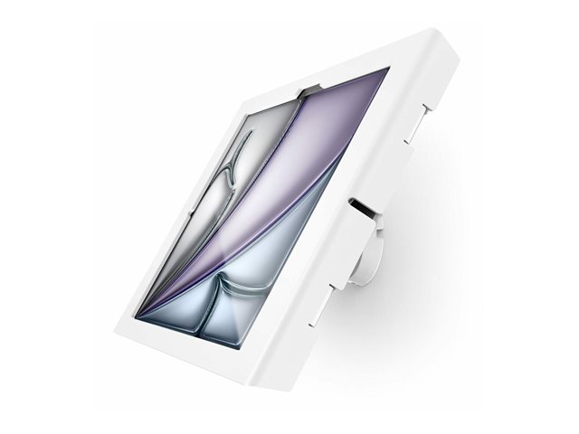 Compulocks iPad Air M2 & M3 13\" Apex Enclosure Tilting Wall Mount - White - Enclosure - exposed front/back camera and sensors - for tablet - lockable - metal frame - white - screen size: 13\" - wall-mountable