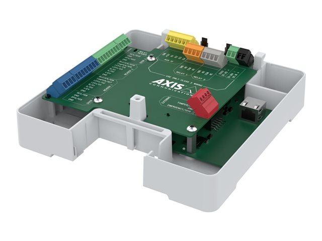 Axis A1610-B - Door controller - network - wired - serial RS-485/10/100 Ethernet/Wiegand - white, NCS S 1002-B