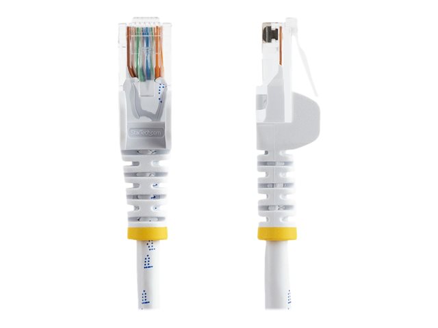 StarTech.com 5m White Cat5e / Cat 5 Snagless Ethernet Patch Cable 5 m - Network cable - RJ-45 (M) to RJ-45 (M) - 5 m - UTP - CAT 5e - snagless, stranded - white