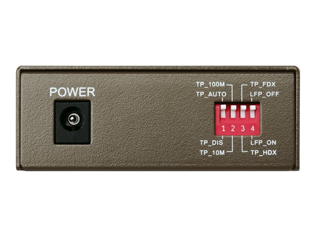 TP-Link MC112CS - Fibre media converter - 100Mb LAN - 10Base-T, 100Base-FX, 100Base-TX - RJ-45 / SC single-mode - up to 20 km - 1310 (TX) / 1550 (RX) nm