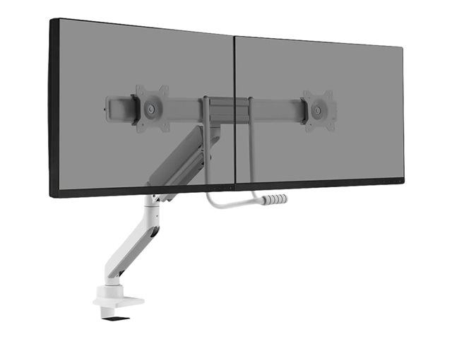 Neomounts NEXT Core Desk Mount 2 screens (Topfix clamp/grommet)