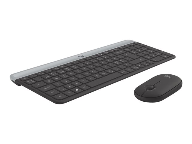 Slim Wrls Keyb + Mouse Combo MK470 - GRAPHITE - PAN - NORDIC