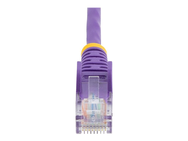 StarTech.com 10m Purple Cat5e / Cat 5 Snagless Ethernet Patch Cable 10 m - Patch cable - RJ-45 (M) to RJ-45 (M) - 10 m - UTP - CAT 5e - snagless - purple