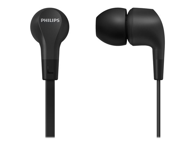 Philips TAE1105BK - Earphones with mic - in-ear - wired - 3.5 mm jack - black