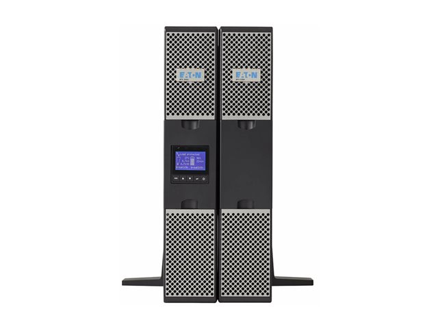 Eaton 9PX 3000VA 2700W 120V Online Double-Conversion UPS, L5-30P, 6x 5-20R, 1 L5-30R Outlets, Cybersecure Network Card Option, Extended Run, 2U Rack/Tower Battery Backup - UPS (rack-mountable / external) - AC 100/110/120/125 V - 2700 Watt - 3000 VA - Ethernet, RS-232, USB - output connectors: 7 - 2U - black and silver - for P/N: 744-A3122, 9PXEBM72RT