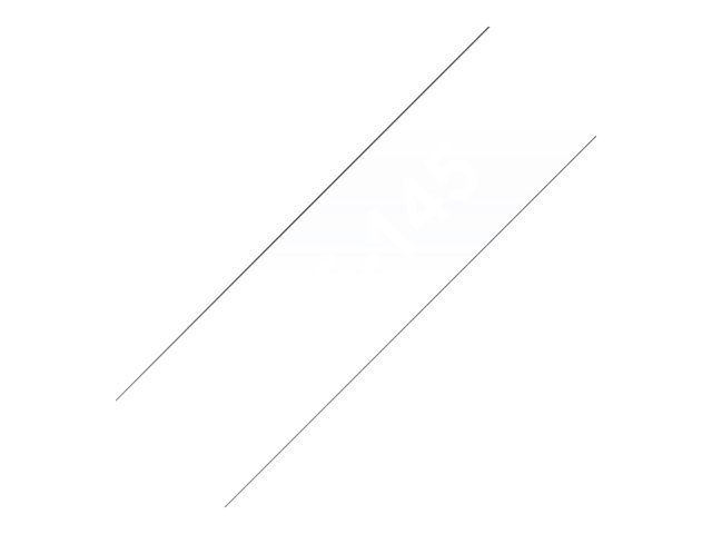 Brother TZe-145 - Standard adhesive - white on clear - Roll (1.8 cm x 8 m) 1 cassette(s) laminated tape - for Brother PT-P750, P950, P-Touch PT-18, D800, E310, P750, P900, P950, P-Touch EDGE PT-P750