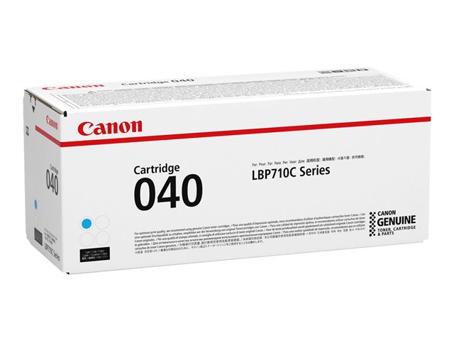 Canon 040 - Cyan - original - toner cartridge - for imageCLASS LBP712Cdn