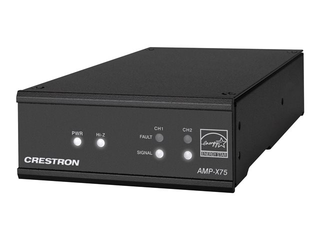 Crestron X-Series AMP-X75 - Amplifier - 2 x 35 Watt