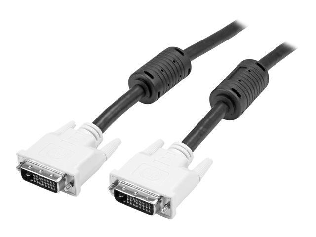 StarTech.com 3m DVID Dual Link Cable M/M - DVI cable - dual link - DVI-D (M) to DVI-D (M) - 3 m - black