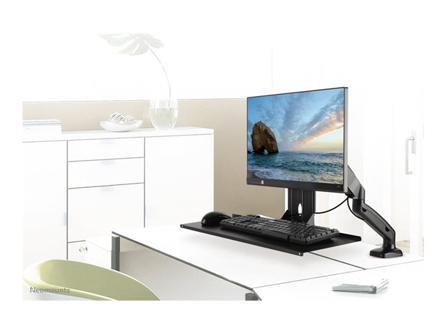 Neomounts KEYB-V200 - Mounting component (shelf) - for keyboard / mouse - black