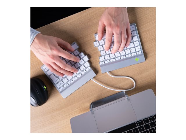 ErgonomicKB Split QWERTY(ND) Bluet white
