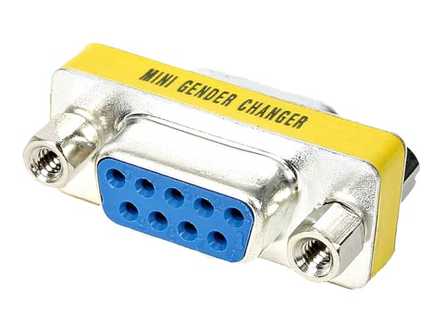 StarTech.com Slimline DB9 Serial Gender Changer - F/F - Serial gender changer - DB-9 (F) to DB-9 (F) - GC9SF - Serial gender converter - DB-9 (F) to DB-9 (F) - for P/N: ICUSB2324852, ICUSB422, NETRS232, NETRS2321P, NETRS2321POE, NETRS2322P, NETRS232485W
