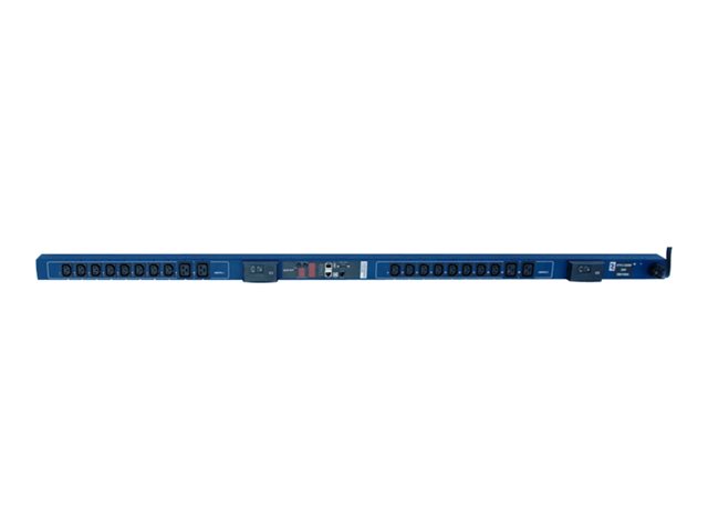 Build-To-Stock PDU - 1PH 230V AC 16A (16A rated) 8 outlets: 8x C13 plug: IEC 60309 2P+E 6h 16A (Rear feed) 3.7kVA Outlet Metered/Switched 1U horizontal P