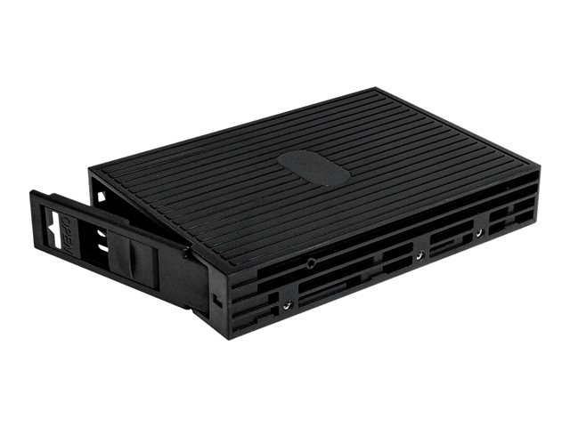 StarTech.com 2.5in SATA/SAS SSD/HDD to 3.5in SATA Hard Drive Converter - Storage bay adapter - 3.5\" to 2.5\" - black - 25SATSAS35 - Storage bay adapter - 3.5\" to 2.5\" - black - for P/N: S352BU33HR, SATDOCK5U3ER, SATDUP11IMG, SATERASER4, SATSASDUPE11, SU2DUPERA11