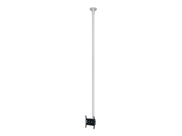 B-TECH System V BT5972-FD200 - Mounting kit (ceiling mount) - for flat panel - with tilt - white - screen size: up to 47\" - mounting interface: up to 200 x 200 mm