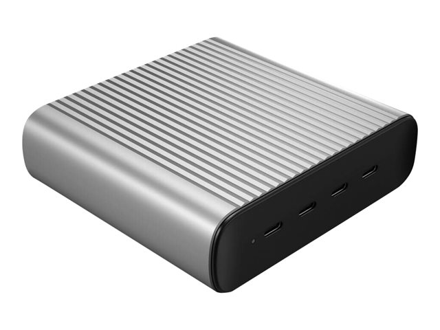 HyperJuice - Power adapter - 245 Watt - output connectors: 4 - silver