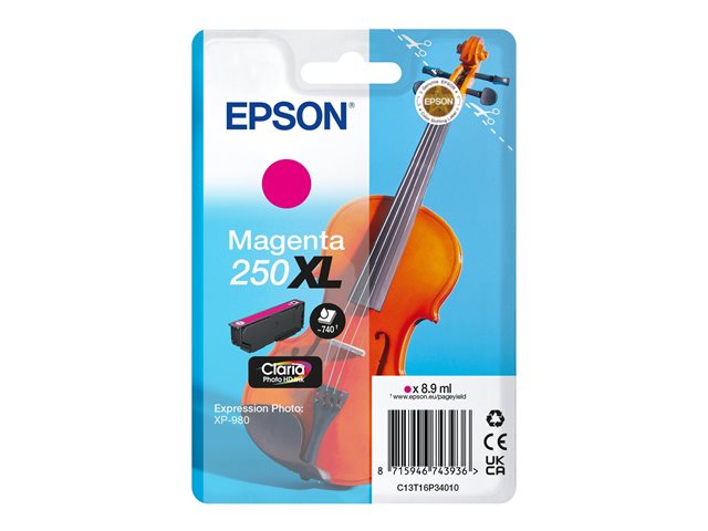 Singlepack Magenta 250XL ink