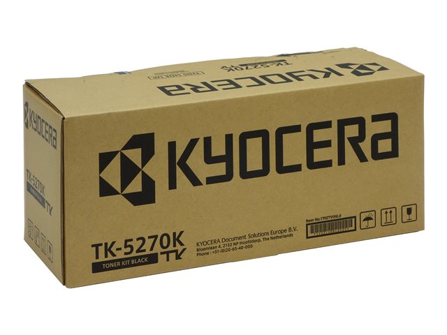 Kyocera TK 5270K - Black - original - toner cartridge - for ECOSYS M6230, M6630, P6230