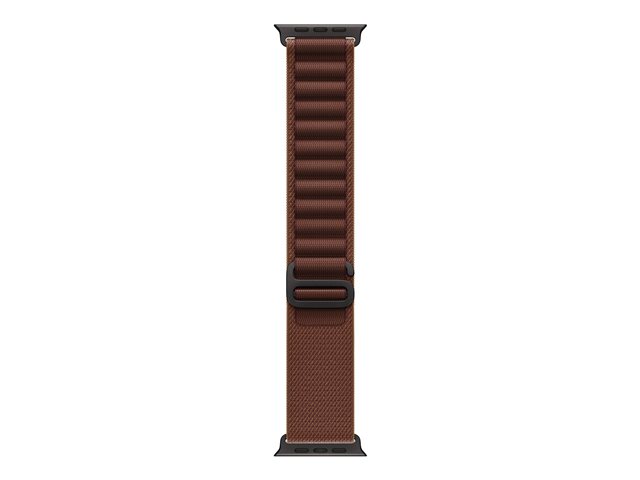 49mm Burgundy Alpine Loop - Large - Black Titanium Finish