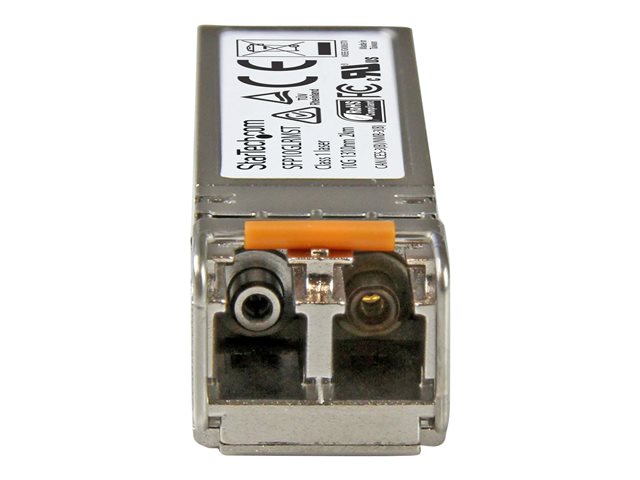 StarTech.com Cisco SFP-10G-LRM Compatible SFP+ Module, 10GBASE-LRM, 10GbE MMF Optic Transceiver, LC Connector, 200m, 1310nm, DDM, Cisco Firepower, ASR9000, C9300, Mini GBIC Transceiver - Lifetime Warranty (SFP10GLRMST) - SFP+ transceiver module (equivalent to: Cisco SFP-10G-LRM) - 10GbE - 10GBase-LRM - LC multi-mode - up to 220 m - 1310 nm