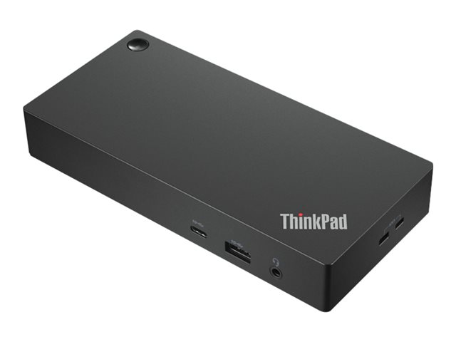 Lenovo ThinkPad Universal USB-C Dock - Docking station - USB-C - HDMI, 2 x DP - 1GbE - 90 Watt - CRU - Chile, Italy