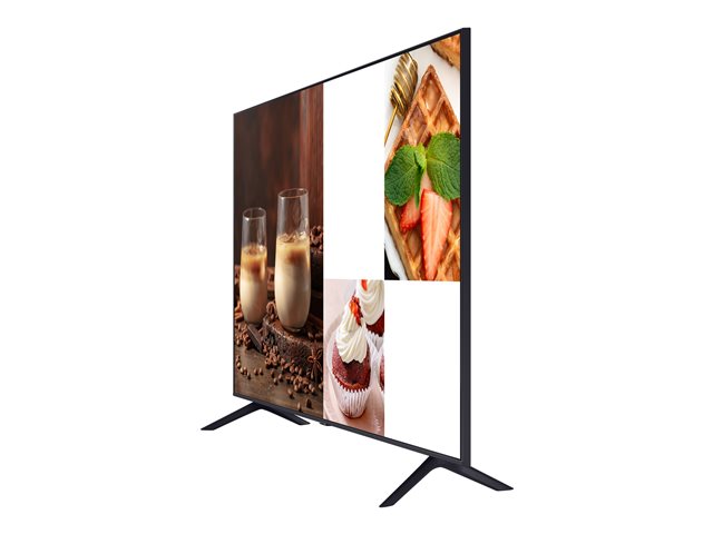 Samsung BE55C-H - 55\" Diagonal Class BEC-H Series LED-backlit LCD TV - Crystal UHD - digital signage - Smart TV - Tizen OS - 4K UHD (2160p) 3840 x 2160 - HDR - black
