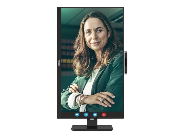 AOC Pro-line 24P3CW - LED monitor - 24\" (23.8\" viewable) - 1920 x 1080 Full HD (1080p) @ 75 Hz - IPS - 300 cd/m² - 1000:1 - 4 ms - HDMI, 2xDisplayPort, USB-C - speakers - black