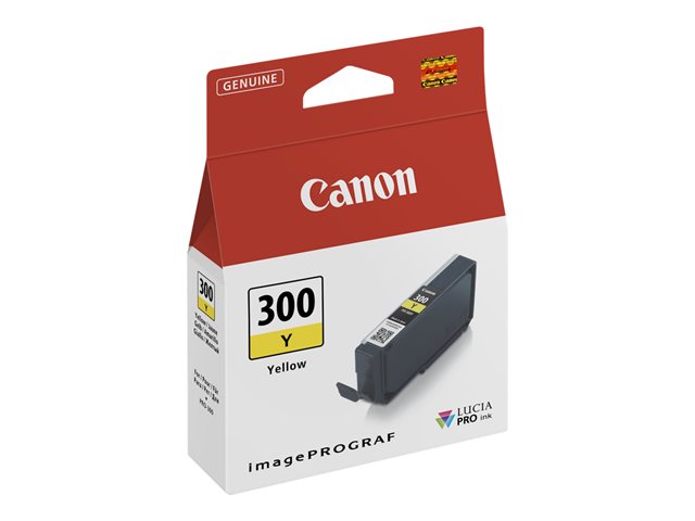 Canon PFI-300 Y - Yellow - original - ink tank - for imagePROGRAF PRO-300