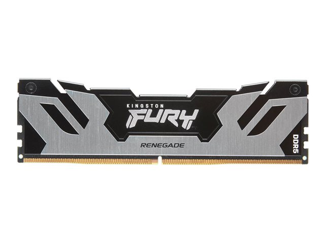 Kingston FURY Renegade Silver - DDR5 - module - 16 GB - DIMM 288-pin - 7600 MHz / PC5-60800 - CL38 - 1.45 V - unbuffered - on-die ECC