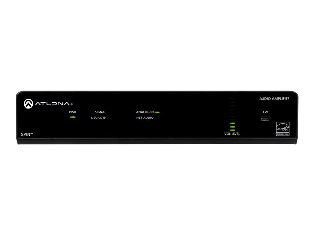 STEREO / MONO POWER AMPLIFIER. 1 stk