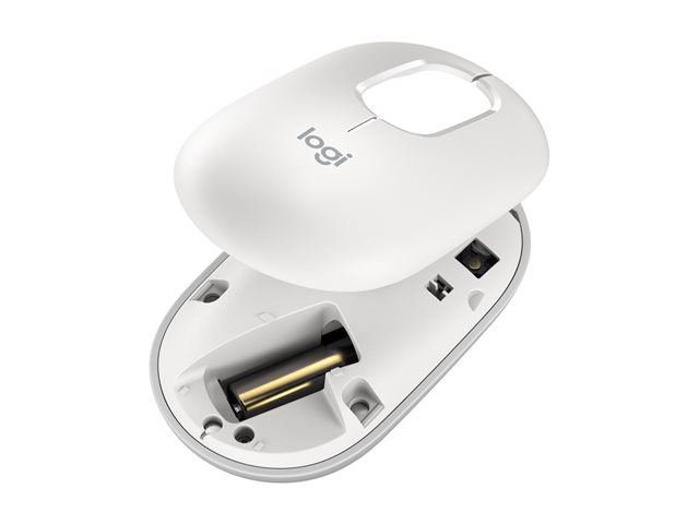 POP Mouse with emoji OFF WHITE